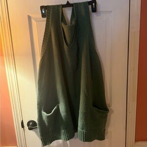 (SALE) Green Women's Sweater Vest